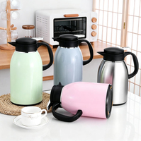 Thermos personnalisé avec logo, 2,2 L, acier inoxydable 304, double paroi, thermos à vide, bouteille d'eau thermique, 74 oz, grande bouteille d'eau, vente en gros