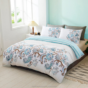 <span class=keywords><strong>Amazon</strong></span> Venta caliente Super suave de poliéster de microfibra árbol patrón juegos de ropa de cama - Product Image 1