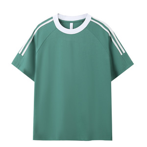 T-shirt unisexe en gros, t-shirt homme personnalisé imprimé, 280 g/m², t-shirt de haute qualité, style oversize - Product Image 3