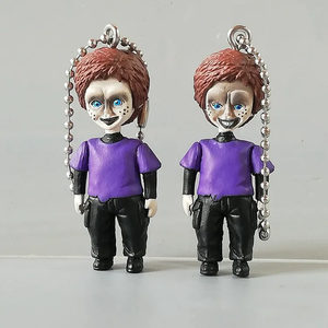 Horror <span class=keywords><strong>Chucky</strong></span> Doll Juego de niños Llavero Anime Doll <span class=keywords><strong>Good</strong></span> Guys 3D Scary Llavero Colgante Decoración de Halloween <span class=keywords><strong>Chucky</strong></span> Llavero - Product Image 2