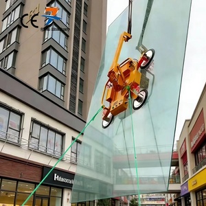 Новый электрический вакуумный подъемник с дистанционным управлением для стекла, сертифицированный CE, грузоподъемность 1000 кг, высота подъема 3 м - Product Image 2