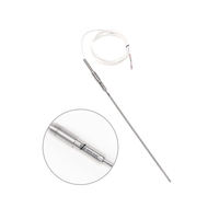 Sonda RTD PRT Industrial de Alta Precisión de 4 Hilos, Cable de Conexión, Estándar de Referencia de Temperatura de Respuesta Rápida, OEM, Acero Inoxidable, IP65