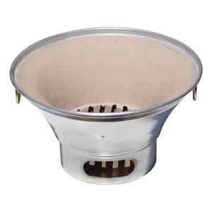 <span class=keywords><strong>Four</strong></span> en terre cuite de style <span class=keywords><strong>japonais</strong></span> AUPLEX en acier inoxydable pour barbecue au charbon de bois, foyer en terre cuite à l'ancienne, sécurité des flammes pour la cuisson - Product Image 2