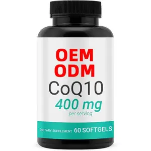 Liquid Softgels Premium Coenzyme Q10 - Co Q-10 200mg Softgel / 400mg Per Serving