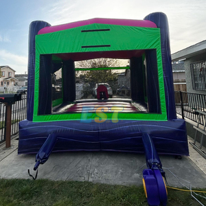 Lâu Đài nhảy trái tim màu hồng cho trẻ em người lớn thương mại Nhà nảy thương mại lâu đài bouncy bên nhảy cho thuê - Product Image 3