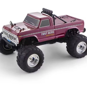1/10 F100 FMS Véhicule RC tout-terrain télécommandé, modèle de voiture de simulation de pick-up d'escalade 2.4G, jouet cadeau - Product Image 3