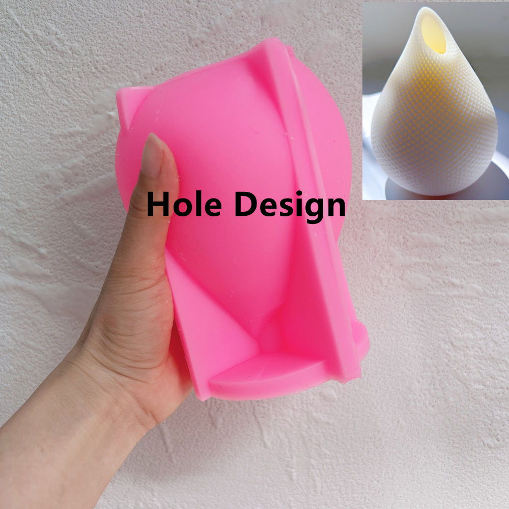 Con un diseño de agujero