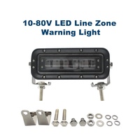Hochwertige 30W LED-Lichtleiste mit IP67 PMMA-Abdeckung Rot/Blaue Warnleuchte für Gabelstapler Auto-Lichtzubehör DC 10-80V