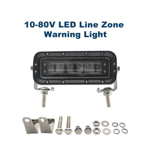 Barra de Luz LED de Alta Calidad de 30W con Cubierta PMMA IP67, Lámpara de Advertencia de Zona Roja/Azul para Montacargas, Accesorios de Iluminación para Automóviles, DC 10-80V - Product Image 6