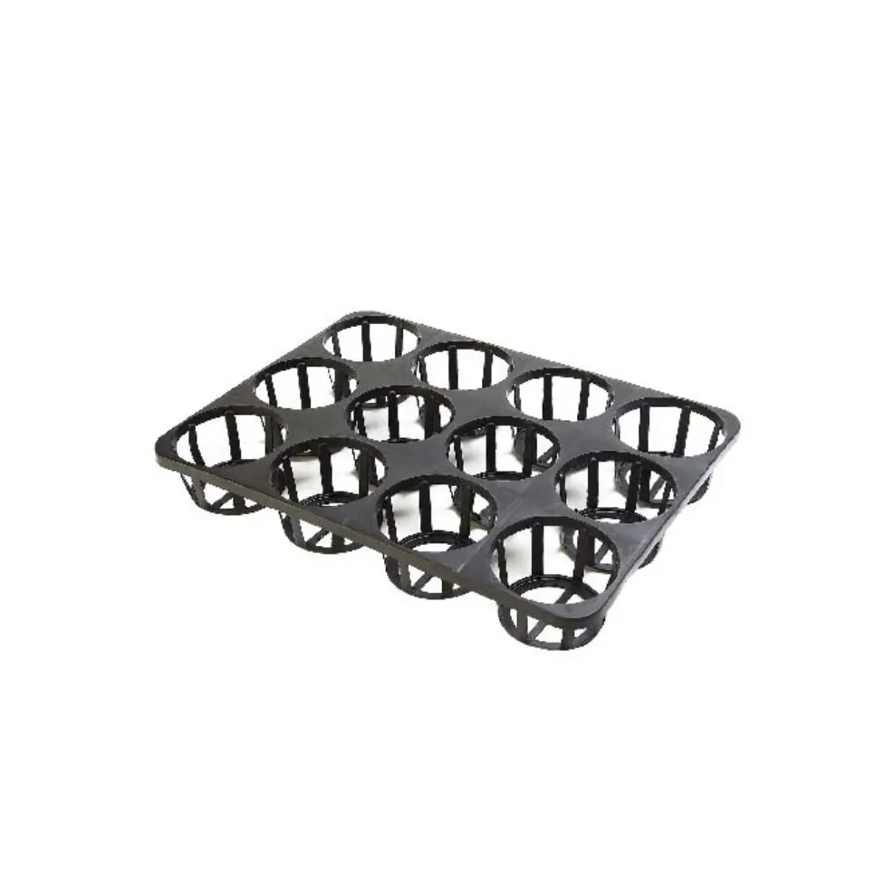 Shengerda black plastic net nursery plant trays