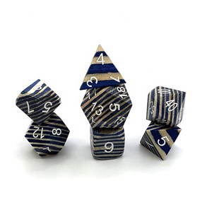 DND-Juego de dados de madera, 7 unidades - Product Image 1
