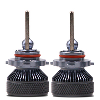 Système d'éclairage automobile DEAO V12 75W IP67 étanche 12V 12000 Lumens 6000K Canbus LED pour voiture avec ampoules 9005 H4 H7 H11