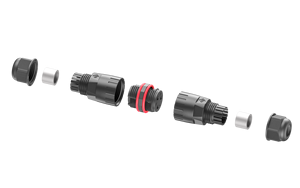 M20t סוג חיצוני שקע כבל 2pin 3pin תקע ip68 חוט חשמל עמיד למים מחבר נחושת 10a מדורג - Product Image 5