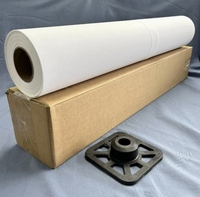 Rollo de Lona de Poliéster Imprimible a Base de Agua, 220-280 g/m², Mate, Impermeable, para Impresión con Tinta de Pigmento, Precio al por Mayor