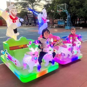 Nuevos Coches Eléctricos Luminosos con Temporizador y Arranque Remoto para Niños, Coches de Batería de 24 V para Interiores y Exteriores, para Parques de Atracciones - Product Image 5