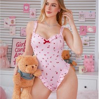 Ensemble de lingerie 2 pièces en maille transparente pour femme 2026, personnalisable, avec design à bretelles géométriques et bretelles ajustables