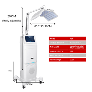 Eyco 5 màu sắc <span class=keywords><strong>LED</strong></span> <span class=keywords><strong>PDT</strong></span> ánh sáng điều trị mặt <span class=keywords><strong>LED</strong></span> ánh sáng trị liệu quang học y tế <span class=keywords><strong>PDT</strong></span> da an toàn ánh sáng mức thấp - Product Image 6