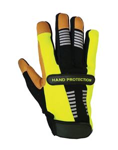 Guantes de cuero de piel de cabra de la mejor calidad para el trabajo de Pakistán Guantes mecánicos transpirables Guanters de Trabajo - Product Image 3