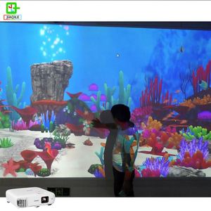 เครื่องสแกนภาพวาด AR ฉายภาพบนผนัง เกมฉายภาพแบบอินเทอร์แอคทีฟ เกมในร่มสำหรับเด็ก สนามเด็กเล่น - Product Image 6