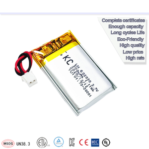 Литий-полимерный аккумулятор KC UL1642 IEC62133 UN38.3 OEM ODM LN602030, 300 мАч, 3,7 В, завод - Product Image 5
