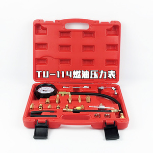 Kit de manomètre de pression de carburant, outil de test de pompe d'injection de carburant pour moteur de voiture - Product Image 1
