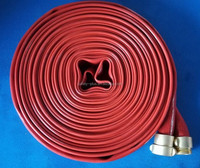 Yüksek kaliteli PVC/kauçuk yangın hortumu dayanıklı kaplin esnek yangın söndürme ekipmanları ve aksesuar fabrika fiyat