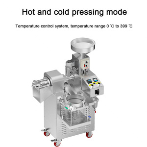 Estrattore <span class=keywords><strong>di</strong></span> <span class=keywords><strong>olio</strong></span> commerciale ad alta efficienza, modalità doppia pressa a freddo e a caldo, materiale per uso alimentare, adatto per supermercati/bancarelle <span class=keywords><strong>di</strong></span> mercato - Product Image 4