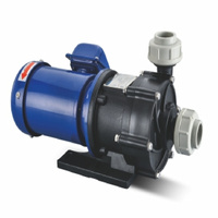 Pompe centrifuge à entraînement magnétique résistante à la corrosion SUOU QSP-40RM-PVR15, pompe chimique en plastique PP 65W à faible consommation