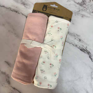 Paños de bebé de muselina de algodón orgánico personalizados Toalla pequeña suave para accesorios de baño naturales faciales - Product Image 6