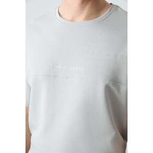 Ensemble de shorts pour homme en coton texturé épais et doux, coupe ample, basique - 85257 - Stone/rock - Product Image 5