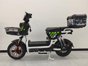 Bicicleta Eléctrica Inteligente Digital con Marco de Acero al Carbono y Motor sin Escobillas de 800W de Estilo Moderno para Desplazamientos Urbanos - Product Image 4