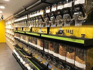 Dispensador de Alimentos a Granel <span class=keywords><strong>Eco</strong></span> ZLH-002 para Cereales y Frutos Secos, Contenedores de Almacenamiento por Gravedad de 13L, PCTG/<span class=keywords><strong>PC</strong></span>, 57x34x15.2cm, Suministros para Supermercados y Tiendas Minoristas - Product Image 3