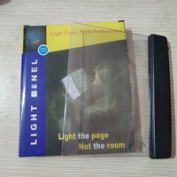 Lampe de lecture LED à piles ; Lampe de lecture à clip pour livre ; Lampe de lecture de nuit pour tablette
