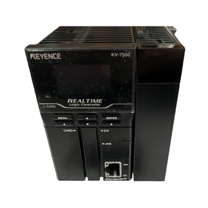 คอนโทรลเลอร์แบบตั้งโปรแกรมได้ KV-7500 พร้อมหน่วย CPU ในตัว ใช้สำหรับการผลิตเครื่องยนต์ ผลิตในญี่ปุ่น รับประกันคุณภาพสูงและความเชื่อถือได้ - Product Image 1