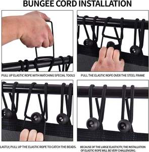 Trampolín desmontable para gimnasio y ejercicio profesional con durabilidad mejorada - Product Image 3