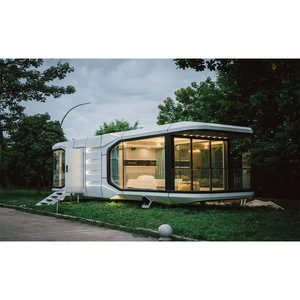 Importación de Casa espacial prefabricada China cielo estrellado lujoso diseño moderno Instalación rápida Panel sándwich impermeable uso al aire libre - Product Image 3