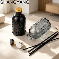 Diffuseur d'ambiance en verre personnalisé, flacon d'arôme 200 ml, parfum d'intérieur pour diffuseur avec emballage en boîte