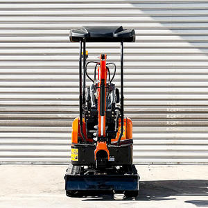 Mini Excavadora hidráulica de alta calidad, excavadora sobre orugas agrícola de 1,2 toneladas, maquinaria de movimiento de tierras, miniexcavadora - Product Image 5