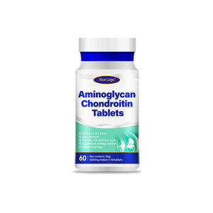 Cápsula de tableta de condroitina de glucosamina MSM, tabletas de condroitina de aminoglicano de densidad ósea aumentada para articulaciones veganas - Product Image 6