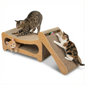 2-in-1 Cat Scratcher <b>Pad</b> Sustainable and Eco-Friendly Made with Sisal and Paper - Product Image 1