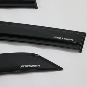 New Arrival Black <b>Net</b> Door <b>Window</b> Vent Visor Wind Deflector Car Garnish Decoration Sun Visors for toyota Fortuner 2020 - Product Image 4