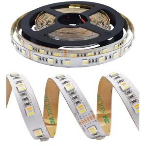Tira de Luces LED RGB WW DC24V 5 en 1 CRI80 90 95, Tira de Luz LED Flexible RGB CCT - Product Image 1