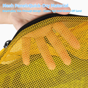 Bolsa de Malla Grande para Buceo, Secado Rápido, Drenaje de Arena, Bolsa de Lona para Snorkel, Surf, Playa, Deportes Acuáticos al Aire Libre, Venta al por Mayor - Product Image 2