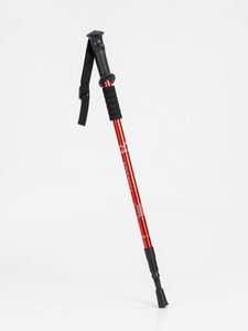 Bâton de randonnée extérieur rétractable en alliage d'aluminium à trois poignées droites, canne d'alpinisme pratique, béquilles de randonnée - Product Image 3