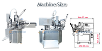 Machine de remplissage scellage de sachets à bec pour liquide visqueux automatique de bureau machine de remplissage de sachets à bec verseur pour jus