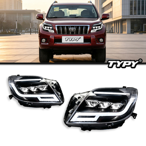 ชุดแปลงเลนส์ไฟหน้า LED สำหรับ Toyota Land Cruiser Prado ปี 2010-2013 พร้อมไฟเดย์ไลท์และไฟเลี้ยวแบบเรียงลำดับ - Product Image 6