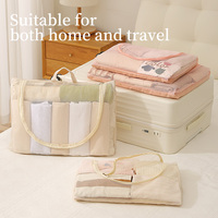 Sacs de rangement en maille respirante pour vêtements de voyage, vente en gros, pour les vacances
