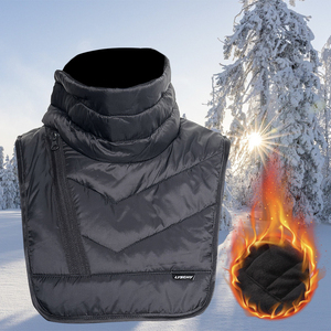 Echarpe chaude d'hiver pour le cou de la moto Echarpe courte épaississante pour l'équitation Balaclava Echarpe Bavoirs Coupe-vent Moto <span class=keywords><strong>Scooter</strong></span> Rider Warmer Collar - Product Image 1