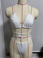 Maillots de Bain Deux Pièces Micro Bikinis Sexy String et Tanga Taille Plus Pas Cher en Gros, Tenue de Plage Ancienne Collection
