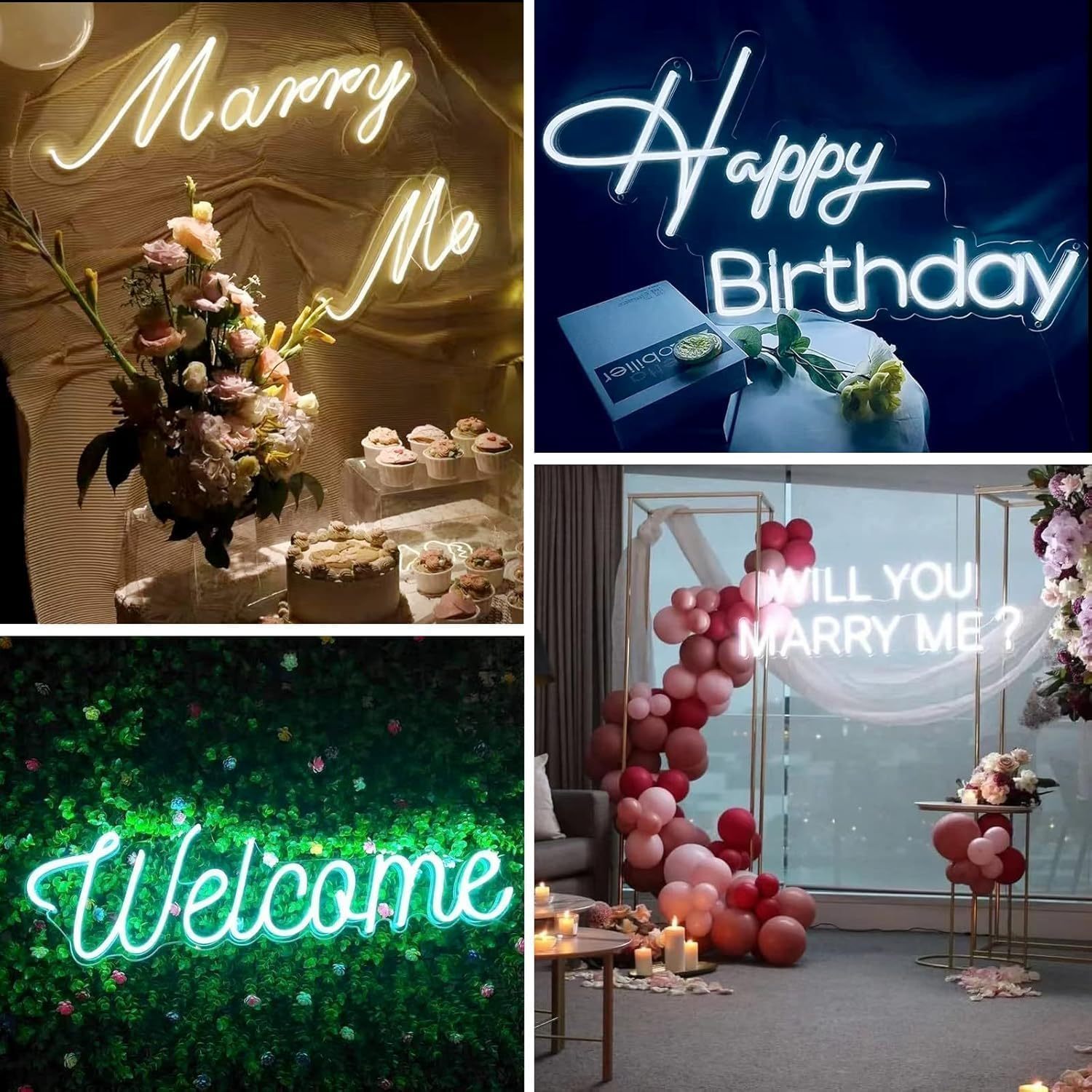Meilcen Custom LED Neon Sign Acrylic Wall Decor Hanging Birthday Party Gift Home Decor Modern Irregular Shape Car Hospitals · image 4